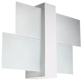 Aplică LED HERA 1xE27/7,5W/230V alb Brilagi