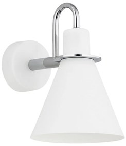 Aplică BEVERLY 1xE27/15W/230V albă/crom lucios Argon 4705