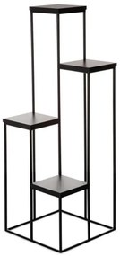 Suport pentru flori KASKADA 110x40 negru