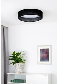 Plafonieră LED Duolla ROLLER LED/24W/230V d. 45 cm negru