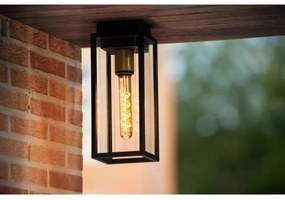 Aplică de exterior Lucide 27105/01/30 LAURENS 1xE27/15W/230V IP54 negru