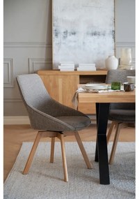 Scaune de dining bej 2 buc. Alison – Rowico