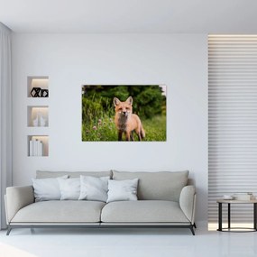Tablou cu vulpe (90x60 cm)