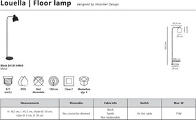 Lampadar design nordic modern Louella