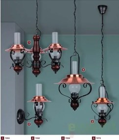 Pendul rustic diametru 38cm Enna 7870 RX