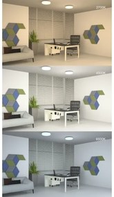 Immax 08219L - Plafonier LED STARS, dimabil, 42W, 230V, Ø 40 cm