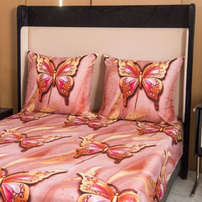 Lenjerie de pat din microfibra MONARELLE roz Dimensiune lenjerie de pat: 70 x 80 cm | 140 x 200 cm