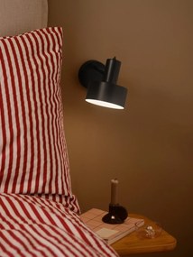Aplica cu spot directionabil design nordic Matis negru