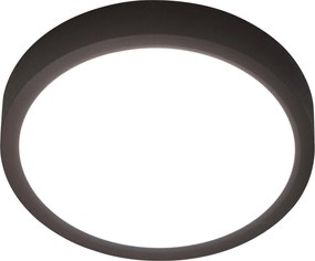 NINO LIGHTING LED Plafoniera PUCCY neagra 23 cm