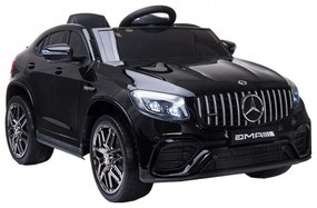 Masinuta Electrica cu acumulator pentru copii NOVOKIDS™ Mercedes GLC 63 AMG , Roti din Cauciuc EVA, 3-8 ani , usi cu deschidere , Baterie12V, 2