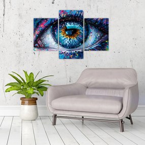 Tablou - Pictura ochilor (90x60 cm)