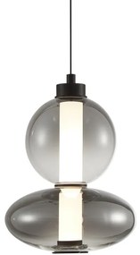 Lustră LED pe cablu DAPHNE LED/12W/230V gri