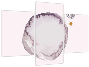 Tablou - Minimalism violet N⁰4 (90x60 cm)