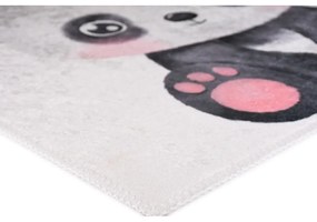 Covor pentru copii negru-alb 160x230 cm Panda Friends – Vitaus
