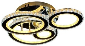 Lustră LED dimabilă aplicată LED/120W/230V 3000-6500K + telecomandă