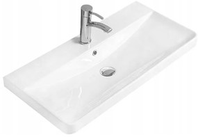 Mexen Dagna chiuvetă Montaj încastrat în blat 81 x 39 cm, Albă - 21998000