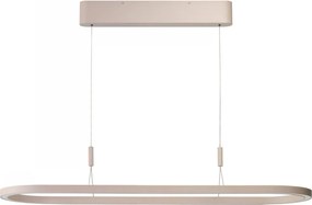 Lustra LED suspendata design modern LAYLA bej 3000K DIMM