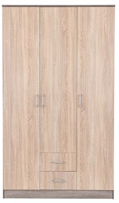 Dulap Miami 120x205 cm stejar Sonoma-stejar York