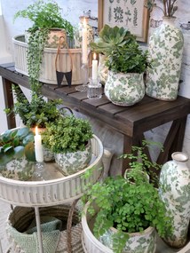 Consola din lemn masiv, aspect rustic, Jad