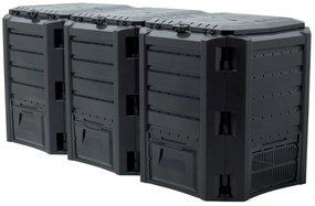 Compostor 1200L Black MODULE COMPOGREEN