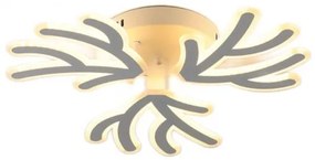 Lustra LED Cu Telecomanda, Elit's Esn K46-3, 150W, Alb