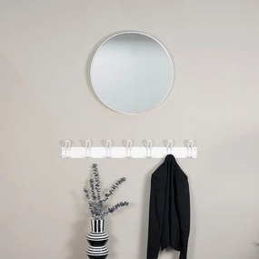 Cuier de perete alb din metal 100 cm Miles – Spinder Design