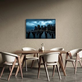 Tablou - Privire spre Zgârâie nori din New York (90x60 cm)