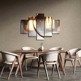 Tablou cu becul aprins (150x105 cm)
