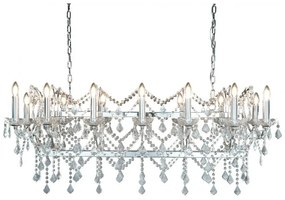 Lustra suspendata cristal design elegant Florence 14L 80614-14CC SRT