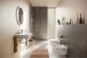 Baterie bideu, Hansgrohe Rebris E, cu ventil pop-up, crom, 72213000