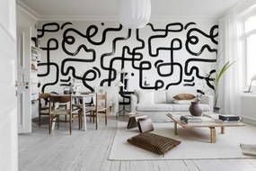 Fototapet, Artzy Path, Graphite, Rebel Walls