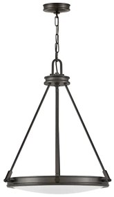 Hinkley HK-COLLIER-P-BX - Candelabru suspendat pe lanț COLLIER, 4 x E14, 40 W, 230 V, Ø 54,3 cm
