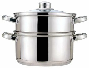 Oala gatire cu aburi Bohmann BH 3212, 2.5 L, 18 cm, Inductie, Inox