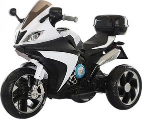 Motocicleta Electrica cu Acumulator Pentru Copii NOVOKIDS™ Karachi Motor, 2-5 ani, max 25 kg, Cu Sunete si Lumini LED, MP3, Trotineta Electrica, 3