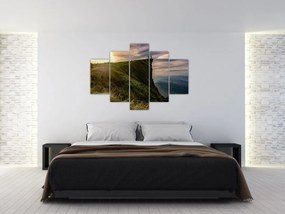 Tablou - Femei la stânci (150x105 cm)