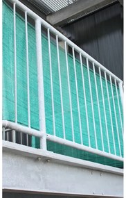 Paravan pentru balcon verde din plastic 500x90 cm – Garden Pleasure