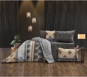 Lenjerie de pat bumbac satinat 2 persoane,homs,serie D 270,00034