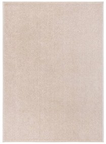 vidaXL Covor cu fire scurte, bej închis, 140x200 cm