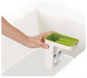 Recipient pentru detergenţi de vase Joseph Joseph Caddy SinkPod, alb - verde