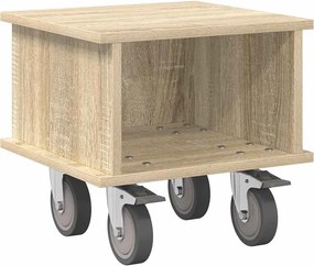 vidaXL Support TV Stejar Sonoma 37 x 35 x 35 cm Lemn compozit