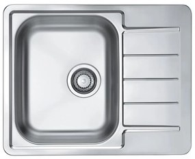 Chiuvetă de bucătărie ALVEUS 1144603 LINE 61,5x50 cm crom