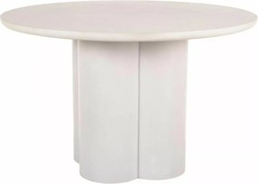 Masa rotunda Rosalia ecru ø120/h74 cm