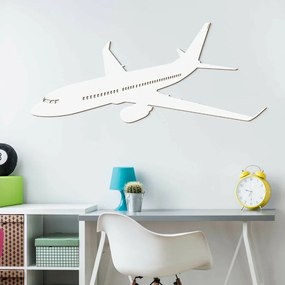 DUBLEZ | Autocolant din lemn pentru perete - Avion