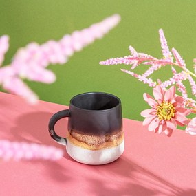 Cană neagră din gresie 360 ml Mojave – Sass &amp; Belle