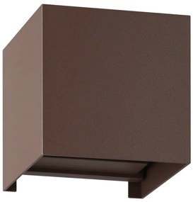 Aplică LED de exterior Eglo 901066 CALPINO 2xLED/2,8W/230V IP54 maro