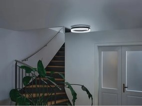 Osram - Plafonieră LED DECOR CIRCLE, 25 W, 230 V, Ø 40 cm, negru/alb