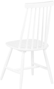 Set 2 buc. scaune pentru sufragerie Burank (alb). 1009961