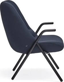 Fotoliu Teulat Dins, înălțime 90 cm, albastru închis