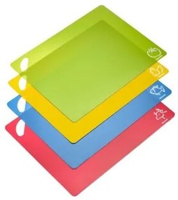 Set plăci de tăiere Westmark Practico din plastic,38 x 30 cm, 4 buc