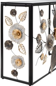 Consola Glam Dark, Mauro Ferretti, 111.8x41.9x80 cm, fier, multicolor